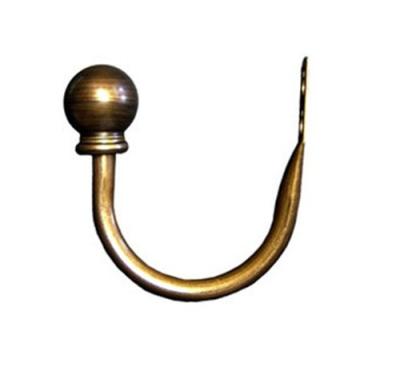 China Twisted Pole Curtain Rod Hooks for sale