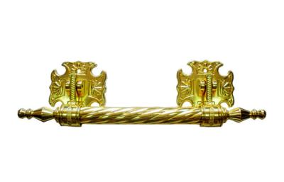 China Antique copper or Brass Gold coffin Bar Handle 30 X 9.5cm Z1008 for sale