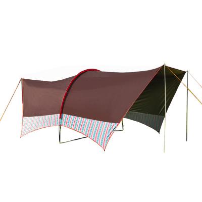 China Best Selling Car Windproof Tent Roof Top Hard Top Propeller Shaped Side Tent for sale