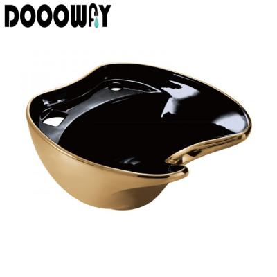 China New Design Modern Ceramic Barber Salon Equipment Portable Hairdresser Salons The Sink Price for sale