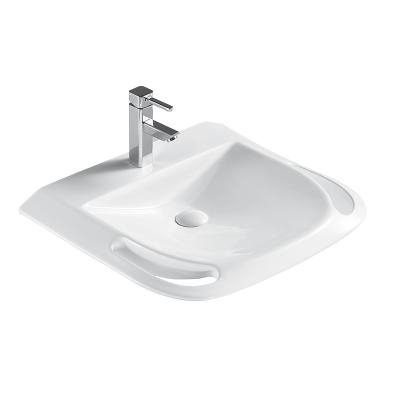 China Modern Bathroom Disabled Vanity Wash Hand Basin For Older for sale