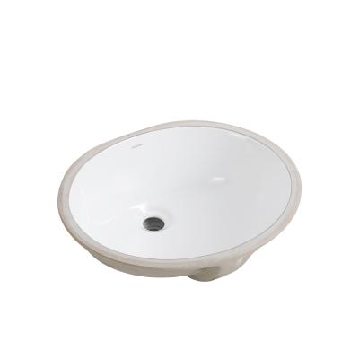 China Special Design Ceramic Wash Basin Oval Shape Ceramic Wash Basins for sale