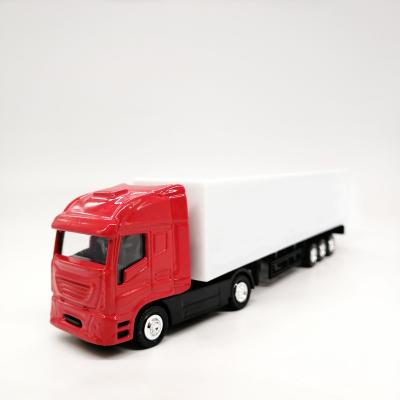 China Diecast Toy Hot Selling Custom Diecast Truck Toy Metal Toy Truck For Kids Play And Promotion for sale