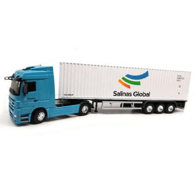 China Diecast Toy Hot Selling Die Cast 1 50 Scale Truck Model High Quality Diecast Container Truck Model For Gift for sale