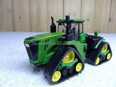 China Resin Toy Tractor Toy New Holland Diecast Model OEM Tractor Cultivating Vehicle for sale