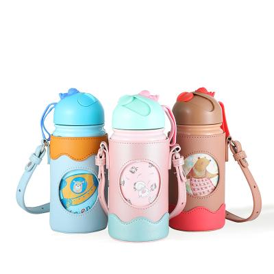 China 2022 Sustainable Top Selling Kids Bottle New Double Wall Vacuum Insulated Stainless Steel Kids Water Bottle Eco Friendly for sale