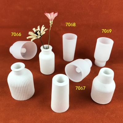 China 7066 Sustainable Concrete Vase Mold Silicone Silicone Mold For Concrete Decorative Vase Silicon Mold For Concrete Flower Vase for sale