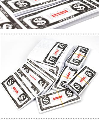 China Recycled Paper Dollar Prop Dollar Paper Currency American Realistic Money Movie Bills for sale