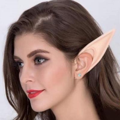 China Halloween Party Decoration Latex Elf Ears Photo Fairy Props / Halloween Party Costume Props For Women for sale