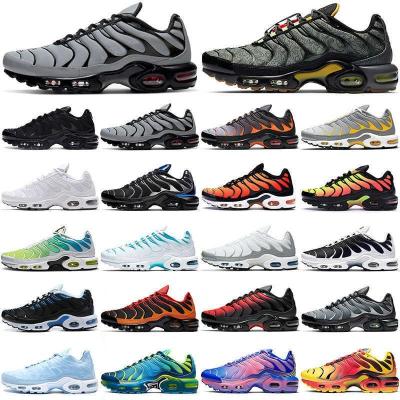 China Fashion trend high quality tn plus tns women outdoor spor gray orange black perspective new cobweb women men fahsion mens running shoes for sale