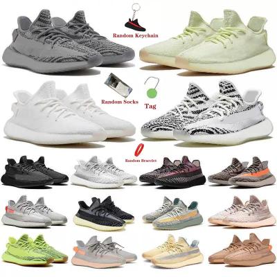 China Fashion Trend Size 36-46 Mens Womens Running Shoes Ice Cream Beluga Breed Blue Zebra Blue Zebra Reflective Mist Pearl Stone Ash Mono White Black Static for sale