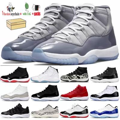 China Top quality fashion trend Jumpman 11 men women basketball shoes platinum tint 11s 25th Easter bred match navy midnight jubilee fresh crey Tra for sale