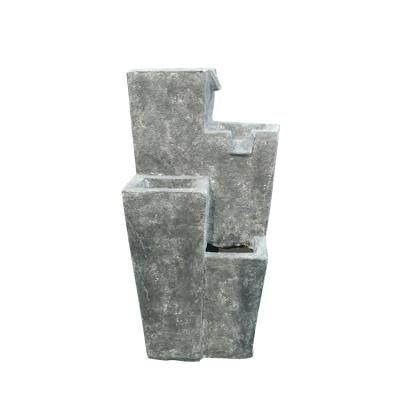 China Modern Wholesale Cheap Artificial Cement Waterfall Fountain for sale