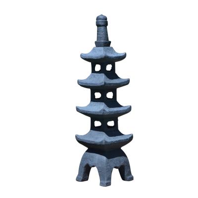 China 114CMH Garden Products Traditional Stone Pagoda Sculpture for sale