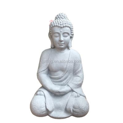 China Eco - Friendly Stone 46CMH Buddha Statue For Home And Garden Decoration for sale