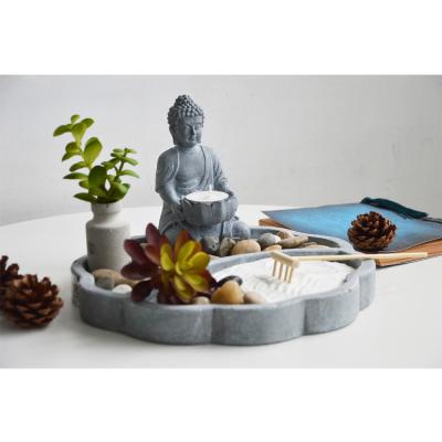 China Durable and new design china yin and yang buddha figure buddha statue zen garden accessories fengshui products with copyright for sale