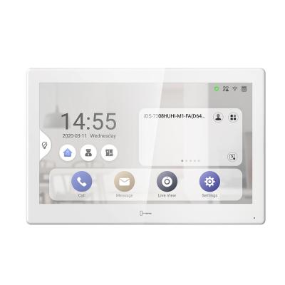 China DS-KH9510-WTE1 Original Touch Screen Indoor Video Intercom Network Hik Reference 2021 Hot Sale In Stock Fast Shipping for sale