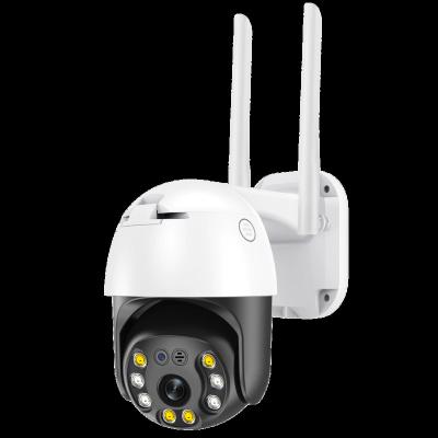 China Mini Camera NIGHT VISION mini wifi speed dome mini wifi ptz one inch 5mp AI PTZ Camera 4X outdoor zoom Hotsale 2021 for sale