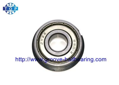 China Single Row 6201 Zznr Radial Ball Bearings Double Shielded With Snap Ring for sale