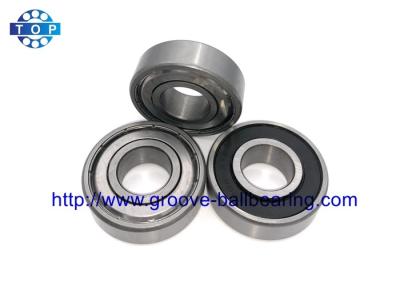 China Carbon Steel Material 6204 Bearing , Sealed Ball 6204 2rs Bearing 6204zz for sale