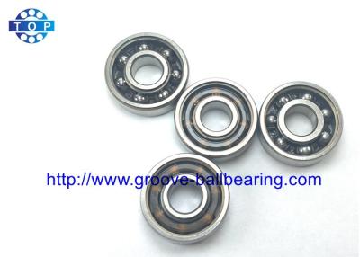 China Miniature Radial Ball Bearings 8*22*7mm Open Type 608 Bearing Nylon Cage for sale