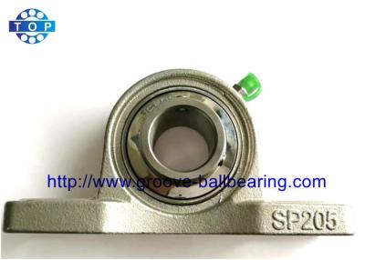 China Two Bolts Pillow Block Bearing SUCP205 Stainless Steel Insert Ball Bearing SUC205 for sale