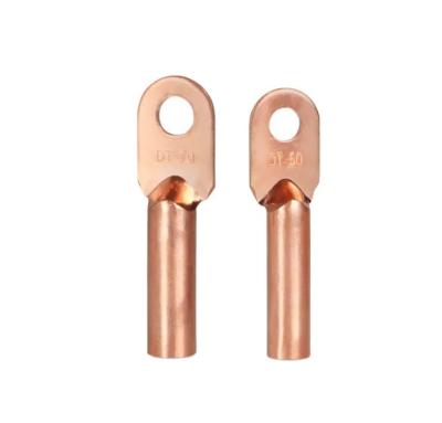 China Coated Tin ISO9001 Certified Brass Copper Battery Cable Lug Crimp Terminal for Industrial Applications for sale