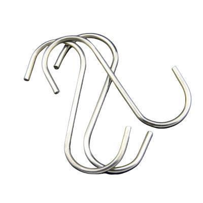 China Stainless Steel S Hooks with Black Oxide Finish INCH Measurement System and Heavy-Duty Design for sale