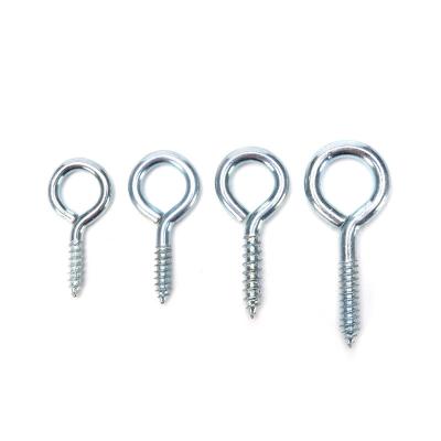 China DIN Standard Stainless Steel Eye Bolt Self-tapping Hanging Open Eye Hook M2.5 C-type Screw Bolt INCH Measurement System for sale