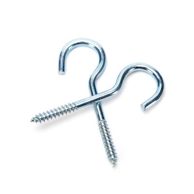 China Zinc Plated M1.6 Metric Customized Heavy Duty Eye Hooks Screw Stainless Steel Self Tapping Eyelet Screw Eye Bolt for Wood for sale