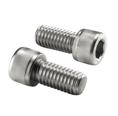 China Oval Head Metric M1.6 M2 M3 M4 M5 M6 DIN912 Hexagonal Socket Stainless Steel Screw/Bolt Nut And Washer for sale