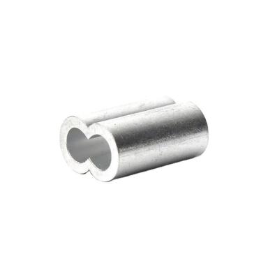 China ISO Standard ZINC PLATED Finish 500pcs/Box Fishing Crimps for Tackle Connectors in Aluminium Alloy Tube for sale