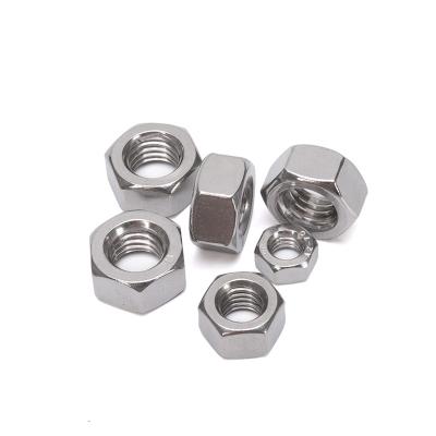 China Metric Measurement System M5 M6 M8 M10 M12 M14 M16 Zinc Plated Hexagon Nut for Screw and Bolt DIN Standard General Industry for sale