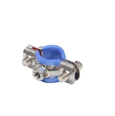 China Standard Measurement Supported Stainless Steel 201/304 British Type Pipe Clamp with Quick Release and Customized Support for sale