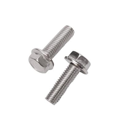 China High Durability DIN6921 Stainless Steel M3-M56 Hex Washer Head Flanged Bolt and Nut Standard DIN Grade A2-70/A4-80 Grade for sale