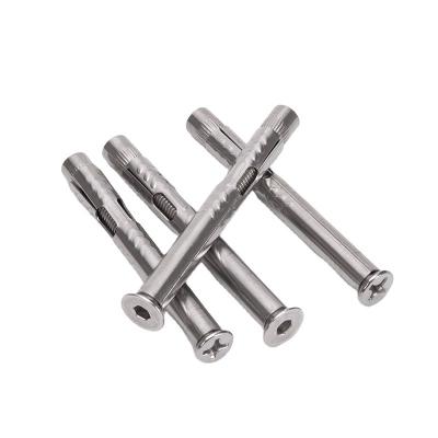 China Silver Steel Galvanized Iron Sleeve Anchor Countersunk Head Bolt with Nut 4.8 8.8 10.9 12.9 Grade System of Measurement INCH for sale