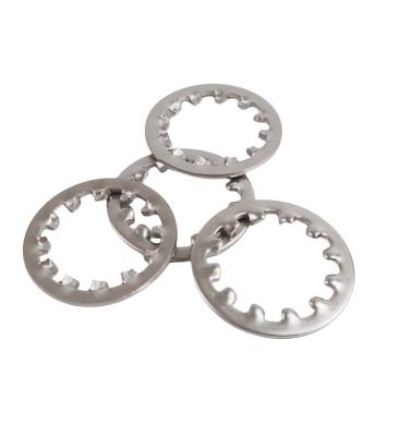 China Durable and Spring Stainless Steel Internal Serrated External Teeth Lock Washers for M6-M30 Fasteners in General Industry for sale