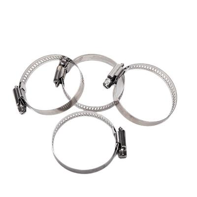 China 16-300mm Carbon Steel Pipe Clamp Hose Clamp Adjustable Range 2-3 Inch 52-76 mm for Heavy-Duty Applications in Food Beverage for sale