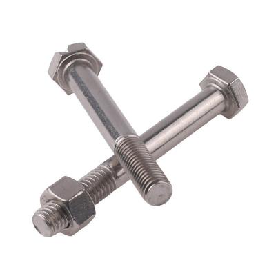 China Durable M3 M4 M5 M6 M8 M10 M12 M14 M16 M20 Metric Nut Bolt Screw Making Machines with Plain Finish and HEX Head Style for sale