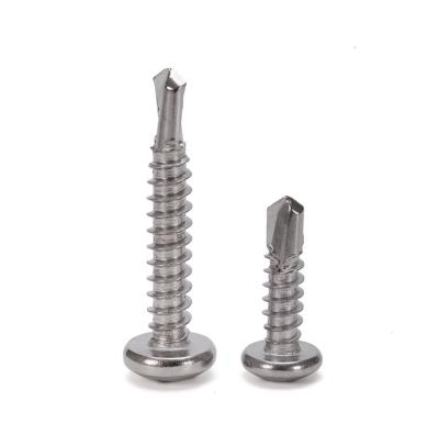 China ZINC PLATED Stainless Steel 304 Carbon Steel 435 BI Metal Hex Head DIN Standard Self Drilling Screws for Sheet Metal for sale