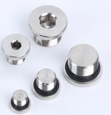 China 304 Stainless Steel Hex Oil Drain Plug With Wide Range  Laryngeal plug for sale