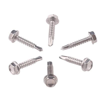 China ST6.3 Bi-Metal Self Drilling Screws with Metric Measurement System within Stainless Steel and Steel for sale