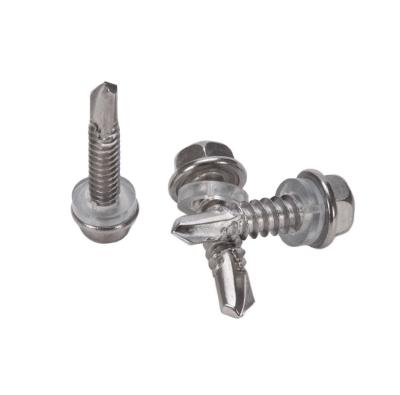 China Metric HEX Head Stainless Steel Self Drilling Roofing Screw 4.2 4.8 5.5 6.3 for INCH Measurement System in Industrial for sale