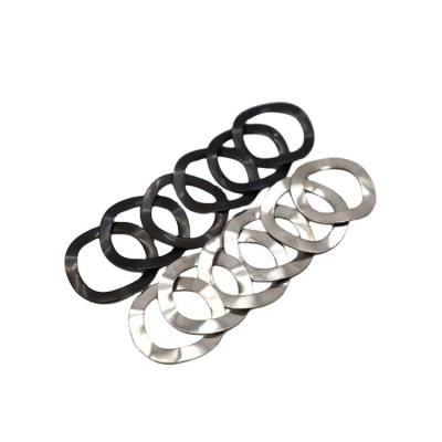 China Black Stainless Steel 301 Elastic Locking Wave Spring Washer for Split Style for sale