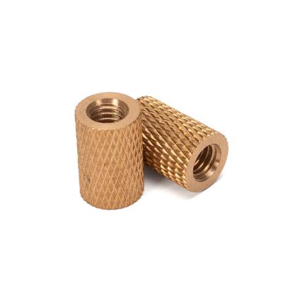 China Customized Brass Threaded Insert Nut M3 M4 M6 with Imperial Measurement System and Stainless Steel Material for sale