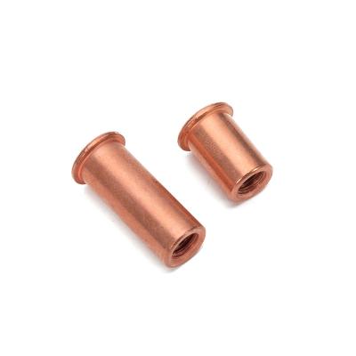 China Connection Made Easy Non-Standard Brass Rivet Nuts and Affordable M2-M35 Spot Welding Nut with Control Guaranteed for sale