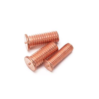 China JIS Standard Stainless Steel Supply Copper Plated Weld Stud for Sheet Metal M3 M4 M5 M6 M8 M10 M12 M20 Bolt DIN Standard for sale