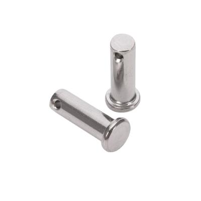 China Affordable Prices Clevis Pins Flat Head 304 Stainless Steel Link Hinge Pins with DIN1444 Standard for sale