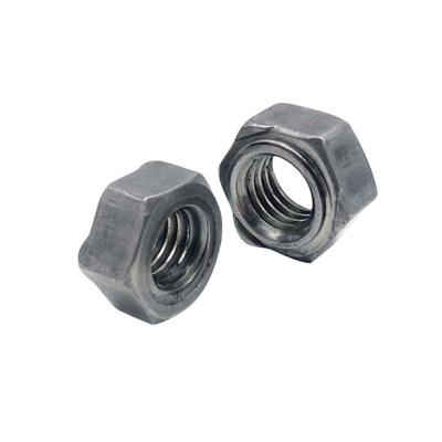 China Nickel Plated Finish DIN929 Hex Weld Nuts M3-M16 for Heavy Industry Stainless Steel 304/316 GB Standard Alloy Steel for sale