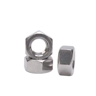 China DIN934 Hex Nut made of Stainless Steel A2 A4 SS304 SS316 for Retail Industry m1.6 m2 m2.5 m3 m4 m5 m6 m8 m10 m12 m14 m16 m20 for sale